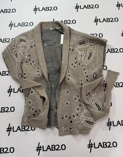Gilet Bandana Beige