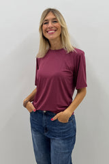 T-shirt Lorella Bordeaux