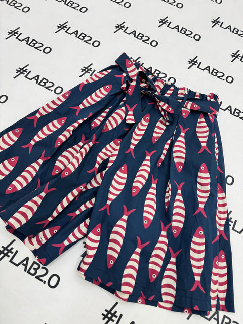Sea Blue Bermuda Shorts