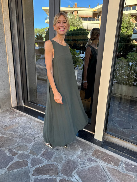 Vestido Vieste Marrón