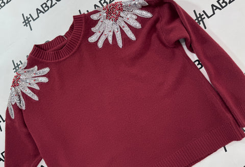 Maglioncino Emilia Bordeaux