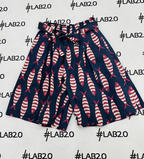 Sea Blue Bermuda Shorts