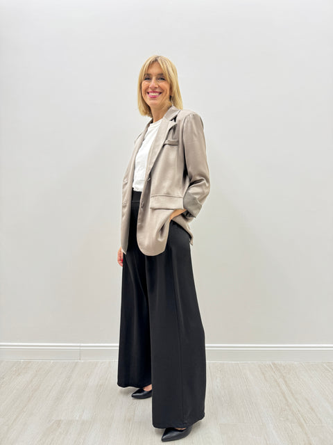 Pantalone Satin Nero