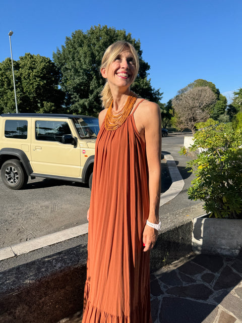 Susanna Rust Dress