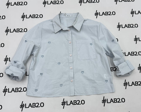 camisa Sweety celeste