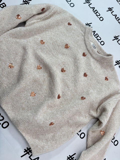 Maglione Atena Panna