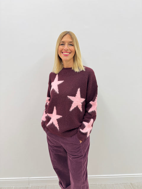 Maglione Cecilia Bordeaux