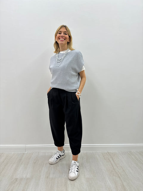Gilet Sally Argento