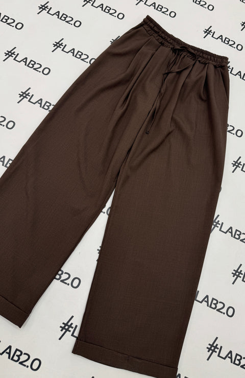 Pantalone Jenny Marrone