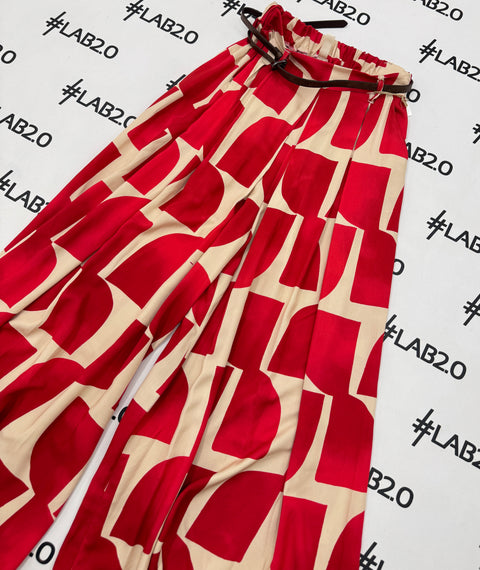 Pantalone Fiona Rosso