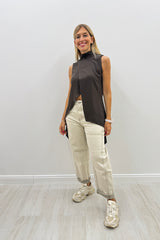 Camicia Elga Marrone