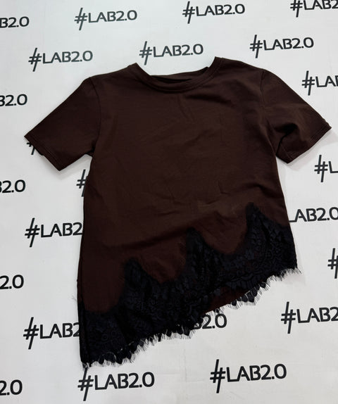 T-Shirt Piz Marrone