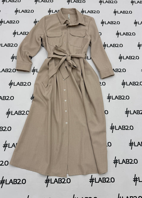 Abito Angela Beige