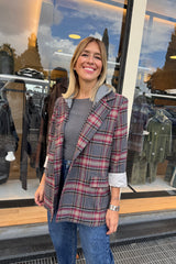 Blazer Debora Bordeaux Grigio