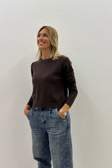 Maglioncino Beatrice Marrone
