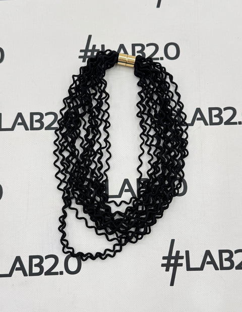 Collana Gemma Nero