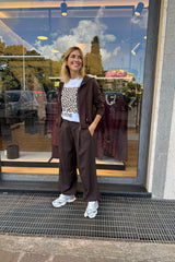 Pantalone Luce Jess Marrone