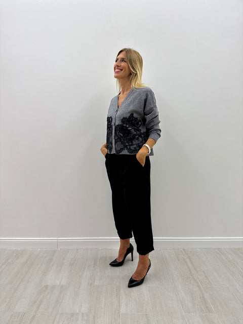Cardigan Marisa Grigia