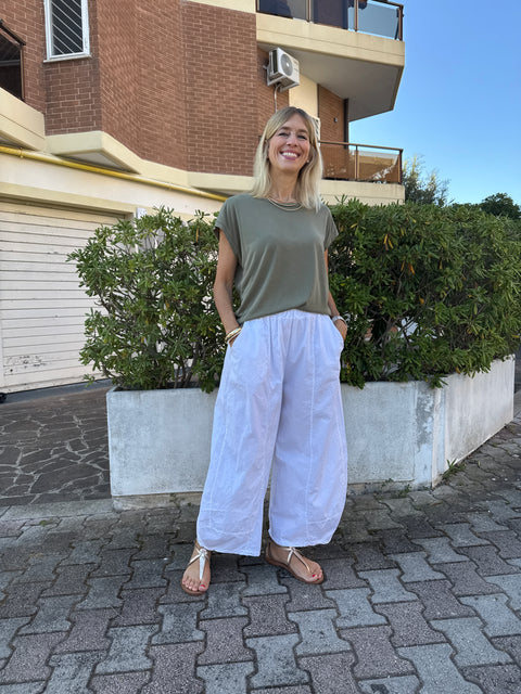 Pantalon Guenda Blanc