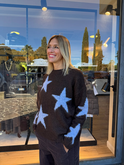 Maglione Cecilia Marrone
