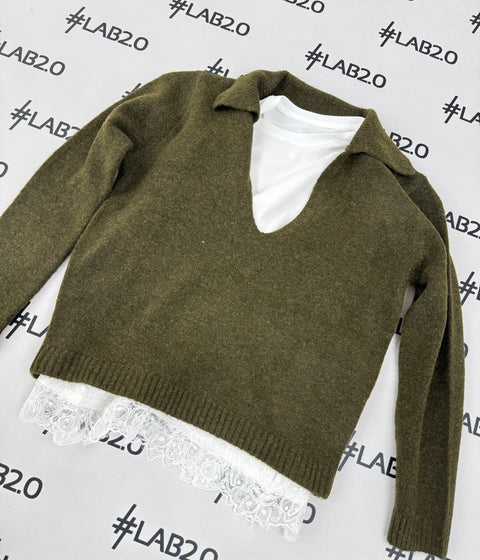 Maglione Clotilde Militare