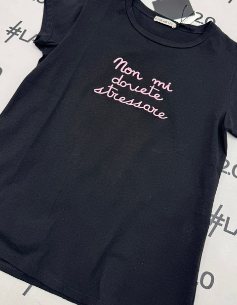 T-Shirt Stress Nera