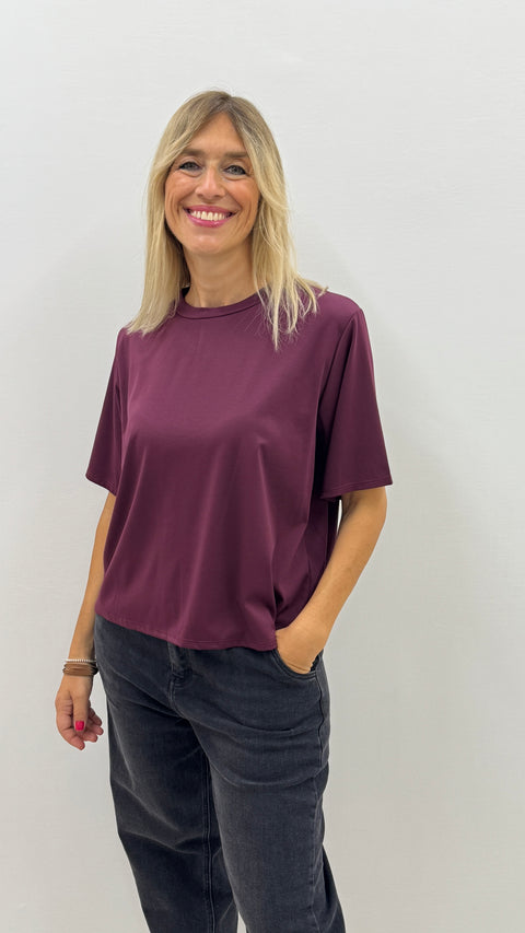 T-shirt Tullia  Bordeaux