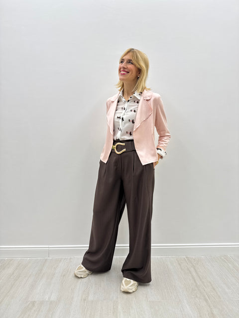 Giacchino Cora Glitter Rosa