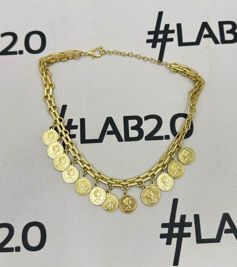 Medallion necklace
