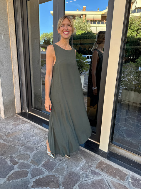 Vestido Vieste Marrón