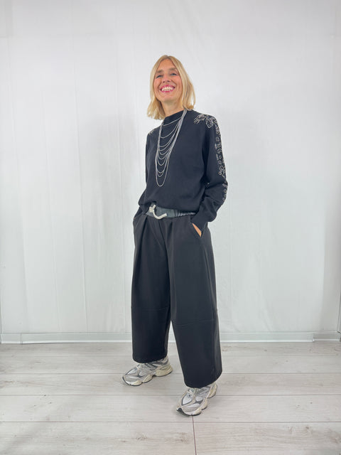 Pantalone Anita WINTER Nero