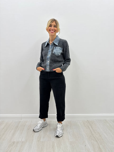 Diletta Anthracite Sweater