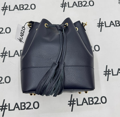 Blue Leather Bag