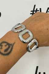 Bracciale Camelia Argento