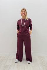 Pantalone Rhianna PALAZZO Bordeaux