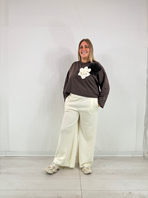 Pantalone Rhianna Panna