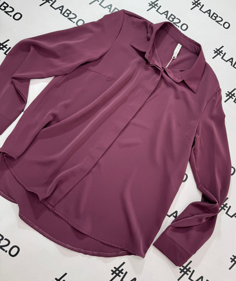 Camicia Ele Bordeaux