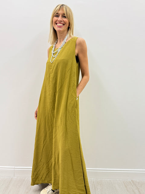 Vieste Green Dress