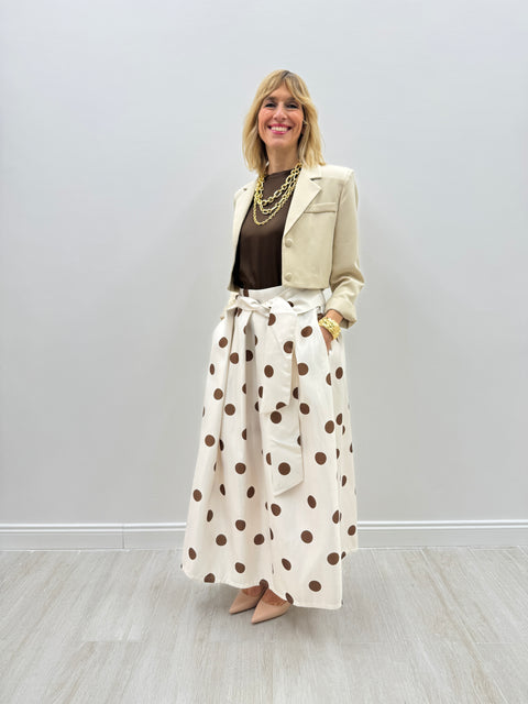 Blazer Crop Jasmine Beige