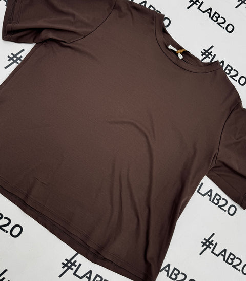 T-shirt Tullia  Marrone