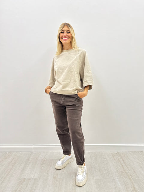 Felpa Fabiana Beige