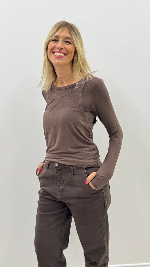 Maglia Soraya Marrone
