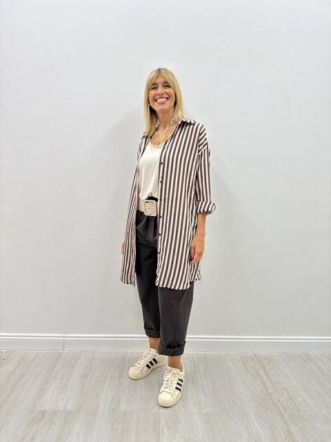Pantalone Elena Marrone