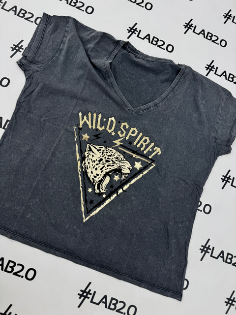 T-shirt Wild Delavè