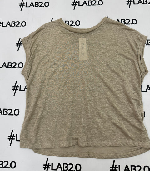 Camiseta Kia de lino beige