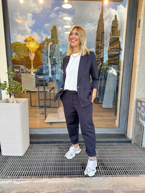 Pantalone Moon Blu