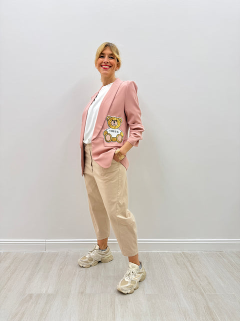 Pantalone  Ada COTTON Beige