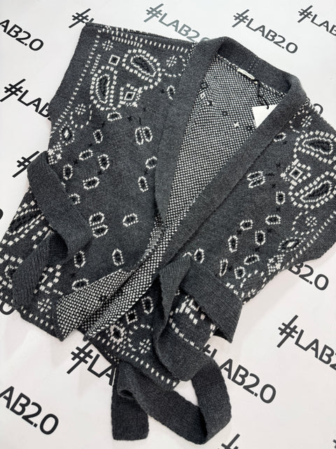 Gilet Bandana Grigio