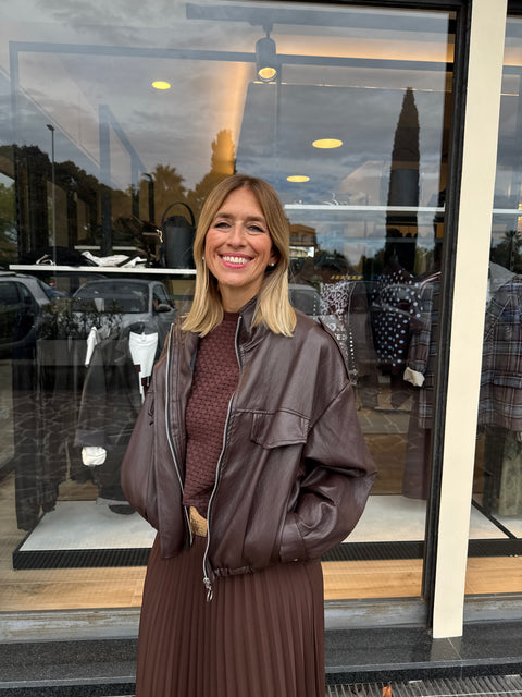 Bomber Brenda Marrone