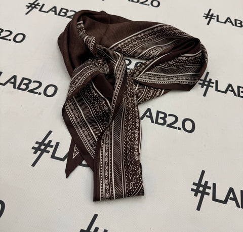 Foulard Bandana Marrone